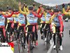 Alessandro Sala esulta in pista a Montichiari