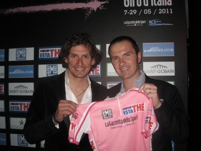 Giovanni Moletta (Jonny Mole) design, che ha disegnato la maglia rosa del Giro d’Italia 2011