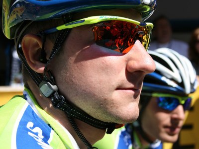 Elia Viviani vince nell'omnium al Gran Prix di Vienna.