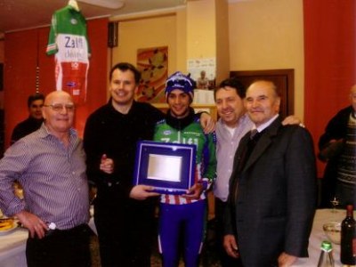 Premiato dai suoi tifosi il Tricolore U23 Stefano Agostini