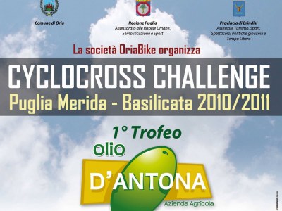 Domenica 28 novembre 1&deg; Trofeo Olio D'Antona. Ciclocross in Puglia.