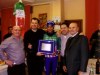 Premiato dai suoi tifosi il Tricolore U23 Stefano Agostini