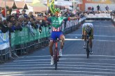 Gianni Moscon sul traguardo del Recioto