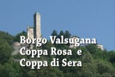 Coppa rosa e coppa di sera