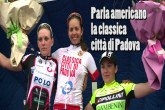Carmen Small sul traguardo di Camin Padova